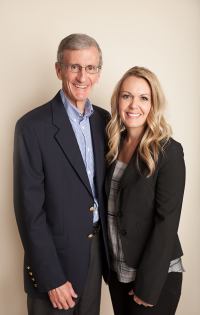 Lorin and Amy Peterson - Professional headshot